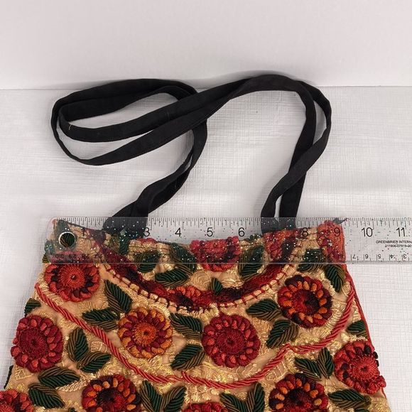 Handmade Boho Shoulder Bag Embroidery Shoulder bag - Picture 15 of 16